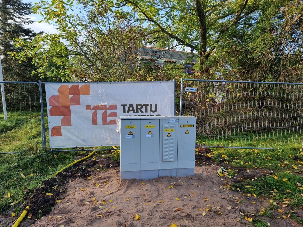 Välikilbi paigaldus Tartus — uus jaotuskilp linnaruumis